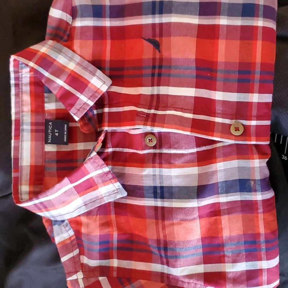 Boys dress shirt 4T NWT